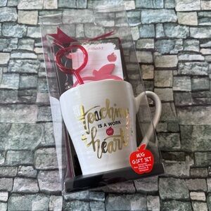 Teaching is a Work of Heart Mug Gift Set